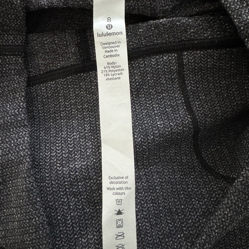 Lululemon Wunder Under HR Tight Size 8